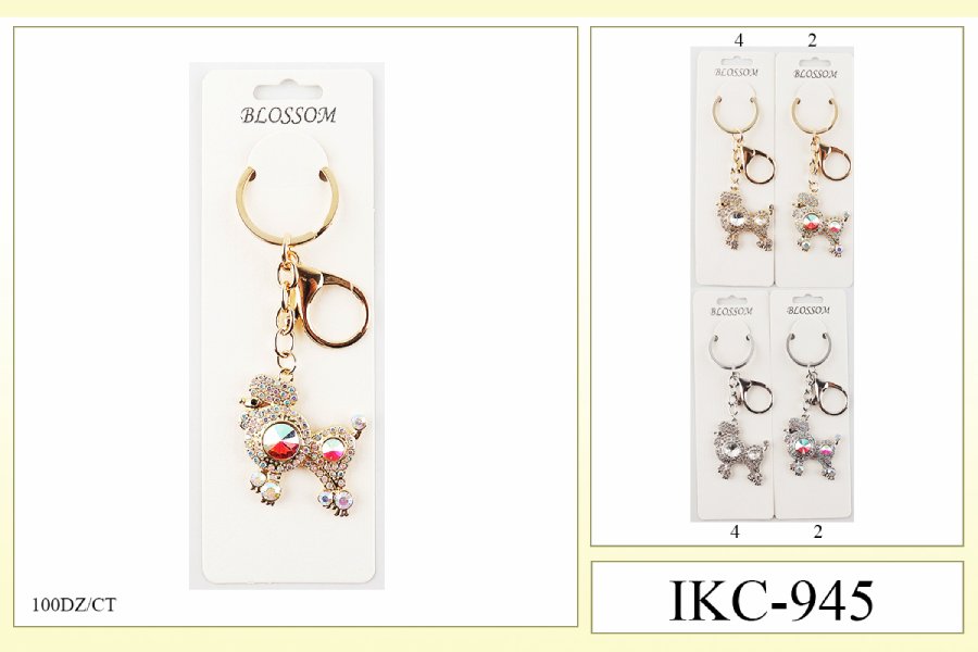 Design Keychains by the Dozen  #IKC-945 (12PC)