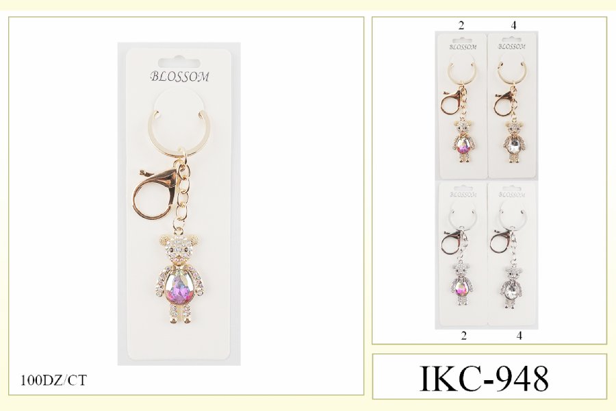 Design Keychains by the Dozen  #IKC-948 (12PC)