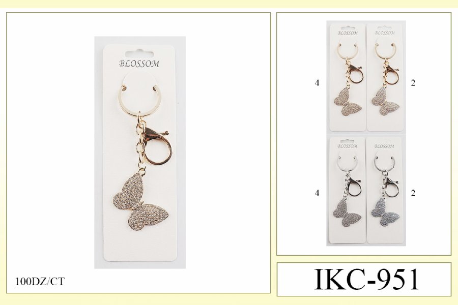 Design Keychains by the Dozen  #IKC-951 (12PC)