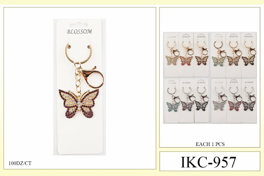 Design Keychains by the Dozen  #IKC-957 (12PC)