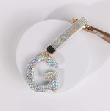Fashion Rhinestone Initial Keychain (PC)