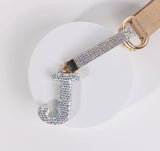 Fashion Rhinestone Initial Keychain (PC)