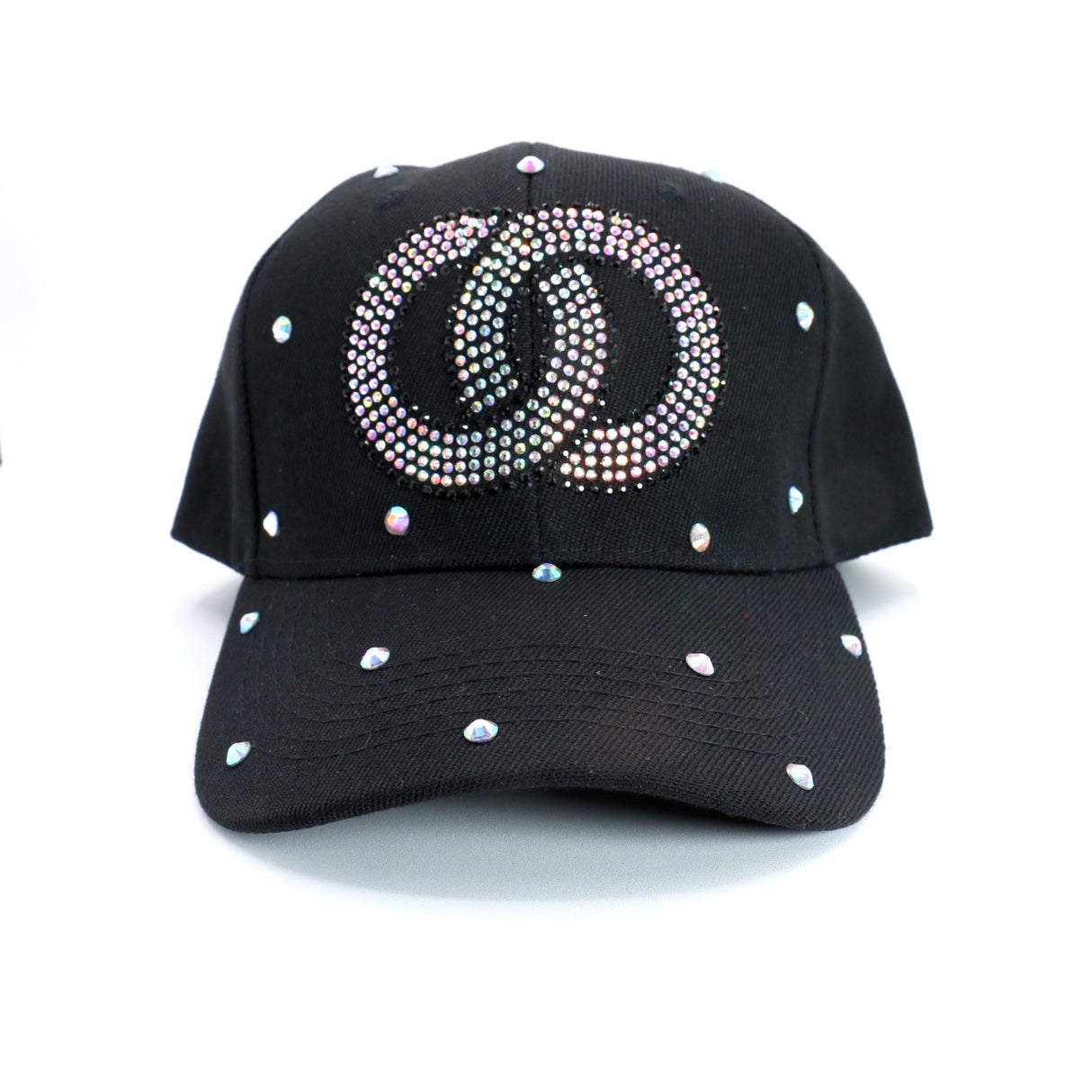Fashion Hat W/ Rhinestone Design #LH3431 - Multiple Colors (PC)