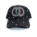 Fashion Hat W/ Rhinestone Design #LH3431 - Multiple Colors (PC)