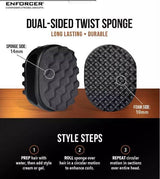 #231 WavEnforcer Dual Sided Twist Sponge - (4PC)