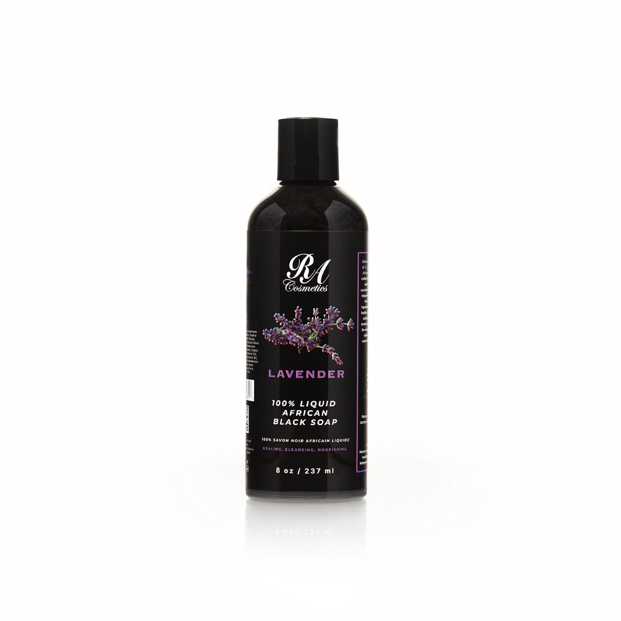 RA African Black Soap Liquid Lavender 8oz (PC)