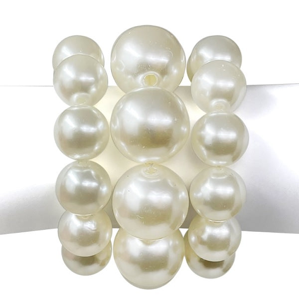 Fashion Pearl Bracelet #JB10104 - Multiple Colors (PC)