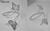 Fashion Butterfly Arm Cuff Bracelet #JB10457 - Multiple Colors (PC)
