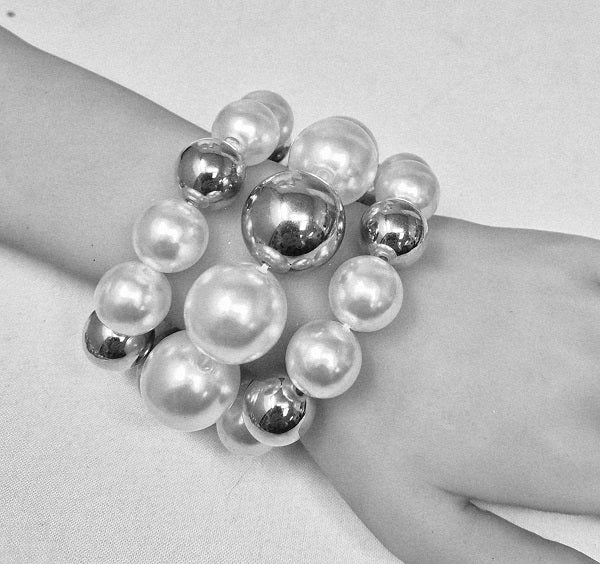 Fashion Pearl Bracelet #JB10491 (PC)