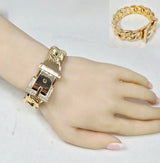 Fashion Rhinestone Buckle Chain Bracelet #JB10518 - Multiple Colors (PC)