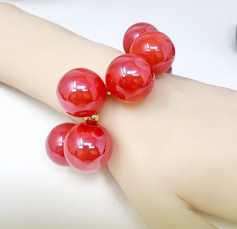 Fashion Bubble Gum Bracelet #JB20060 - Multiple Colors (PC)