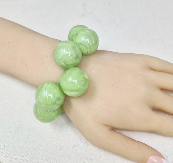 Fashion Bubble Gum Bracelet #JB20060 - Multiple Colors (PC)