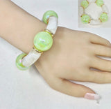 Fashion Chunky Beaded Stretch Bracelet #JB20065 - Multiple Colors (PC)