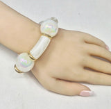 Fashion Chunky Beaded Stretch Bracelet #JB20065 - Multiple Colors (PC)
