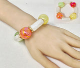 Fashion Chunky Beaded Stretch Bracelet #JB20065 - Multiple Colors (PC)