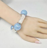 Fashion Chunky Beaded Stretch Bracelet #JB20065 - Multiple Colors (PC)