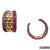 Fashion Rhinestone Hoop Earrings #JE10291 - Multiple Colors (PC)