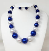 Fashion Pearl Necklace Set #JN10292 - Multiple Colors (PC)