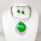 Fashion Necklace Set #JN11082 - Multiple Colors (PC)