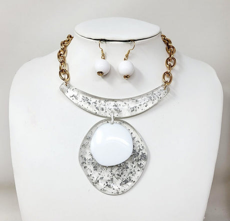 Fashion Necklace Set #JN11082 - Multiple Colors (PC)