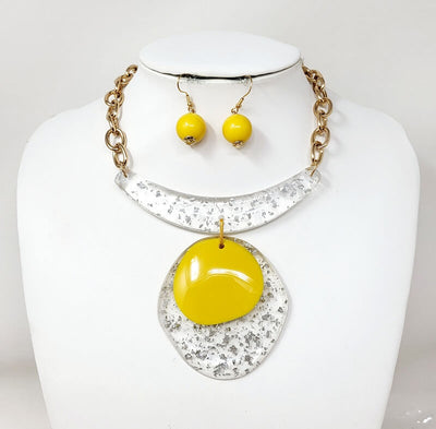 Fashion Necklace Set #JN11082 - Multiple Colors (PC)