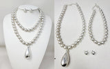 Fashion Bead Necklace Set #JN11137 - Multiple Colors (PC)