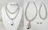 Fashion Bead Chain Necklace Set #JN11137 - Multiple Colors (PC)