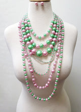 Fashion Pearl Necklace Set #JN11196 - Multiple Colors (PC)