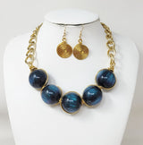 Fashion Design Necklace Set #JN11203 - Multiple Colors (PC)