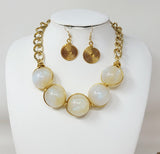 Fashion Design Necklace Set #JN11203 - Multiple Colors (PC)