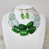 Fashion Stone Necklace #JN11252 - Multiple Colors (PC)