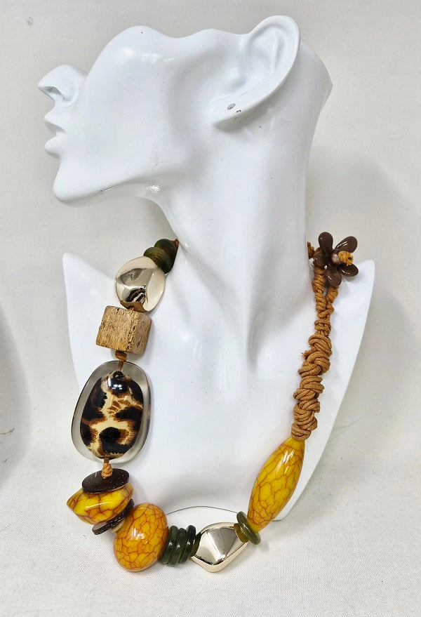 Wholesale Fashion Statement Necklace #JN11345 (PC)