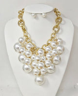 Fashion Pearl Necklace #JN11356 - Multiple Colors (PC)
