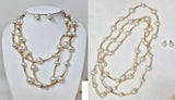 Wholesale Fashion Statement Pearl Necklace/Earring Set #JN11374 (PC)