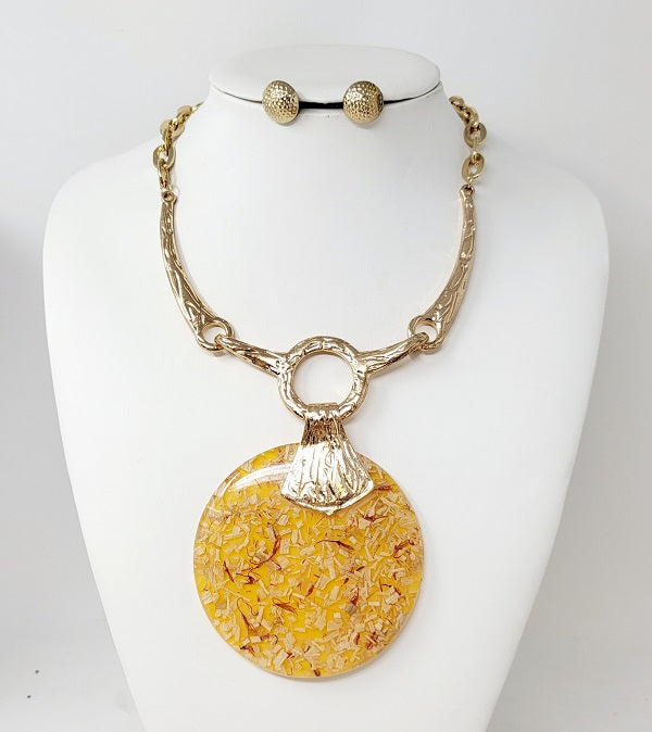 Fashion Necklace Set #JN20007 - Multiple Colors (PC)