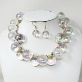 Fashion Bubble Gum Necklace Set #JN20060 - Multiple Colors (PC)