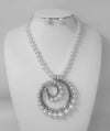 Fashion Pearl Beaded Necklace Set #JN30185 - Multiple Colors (PC)