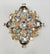 Fashion Design Rhinestone Brooch #JP10014 - Multiple Colors (PC)