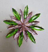 Fashion Crystal Flower Brooch #JP10021 - Multiple Colors (PC)