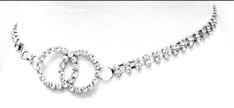 Fashion Double Circle Stone Belt #JT11025 - Multiple Colors (PC)