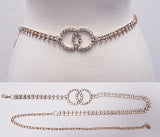 Fashion Double Link Stone Belt #JT11026 - Multiple Colors (PC)