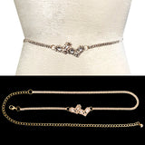 Fashion Stone Heart Chain Belt #JT11306 - Multiple Colors (PC)