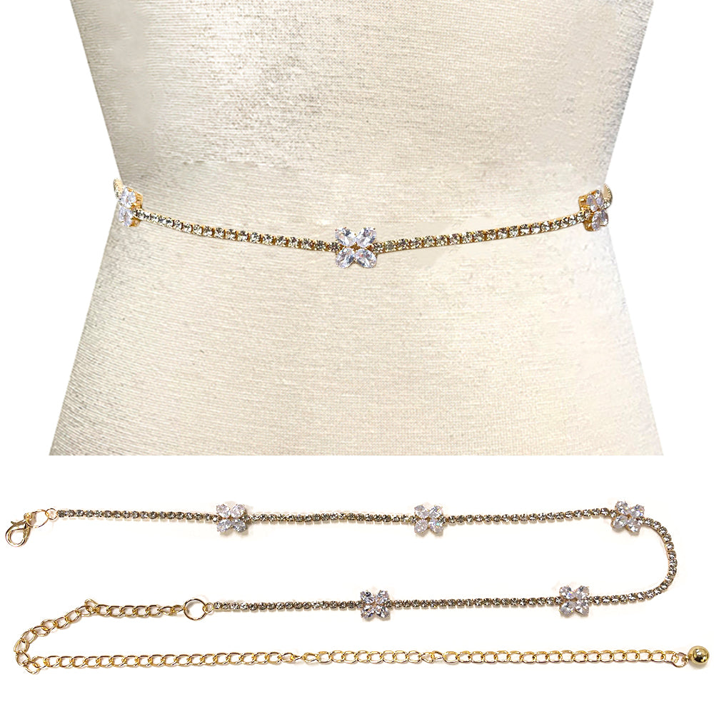 Fashion Butterfly Waist Chain Belt #JT11364 - Multiple Colors (PC)