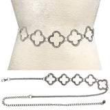 Fashion 5 Clover Chain Belt #JT11420 - Multiple Colors (PC)