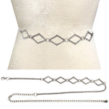Fashion Rhinestone Diamond Chain Belt #JT11423 - Multiple Colors (PC)