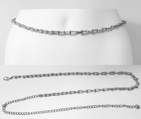 Fashion Multi Link Chain Belt #JT20296 - Multiple Colors (PC)