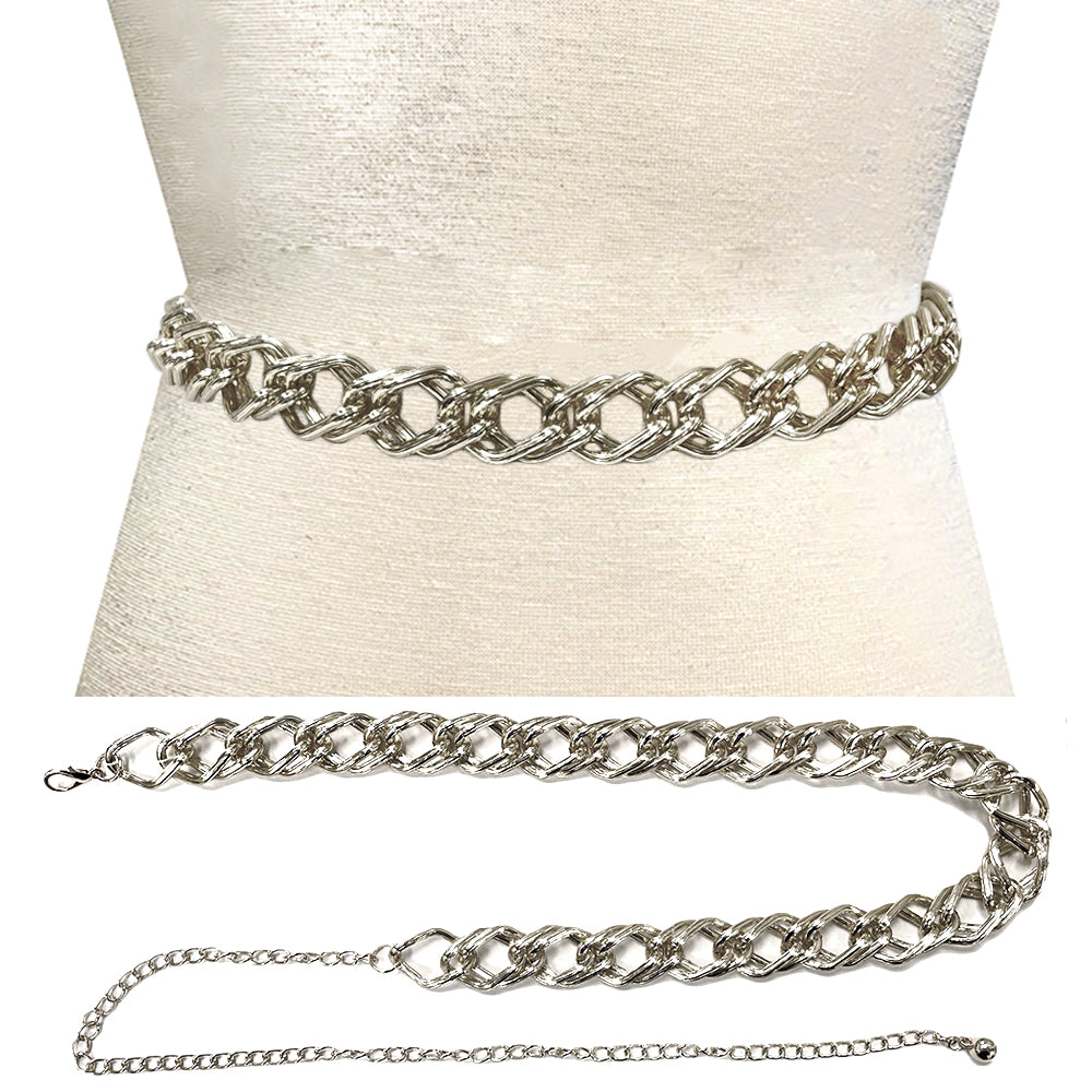 Fashion Bold Chain Belt #JT20311 - Multiple Colors (PC)