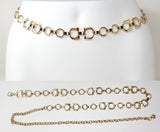 Fashion Circle Link Chain Belt #JT20320 - Multiple Colors (PC)