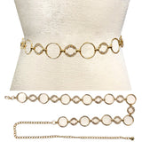 Fashion Circle Chain Belt #JT20369 - Multiple Colors (PC)