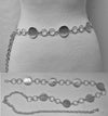 Fashion Design Chain Belt #JT20431 - Multiple Colors (PC)